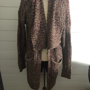 Knox Rose beautiful netted cardigan sweater